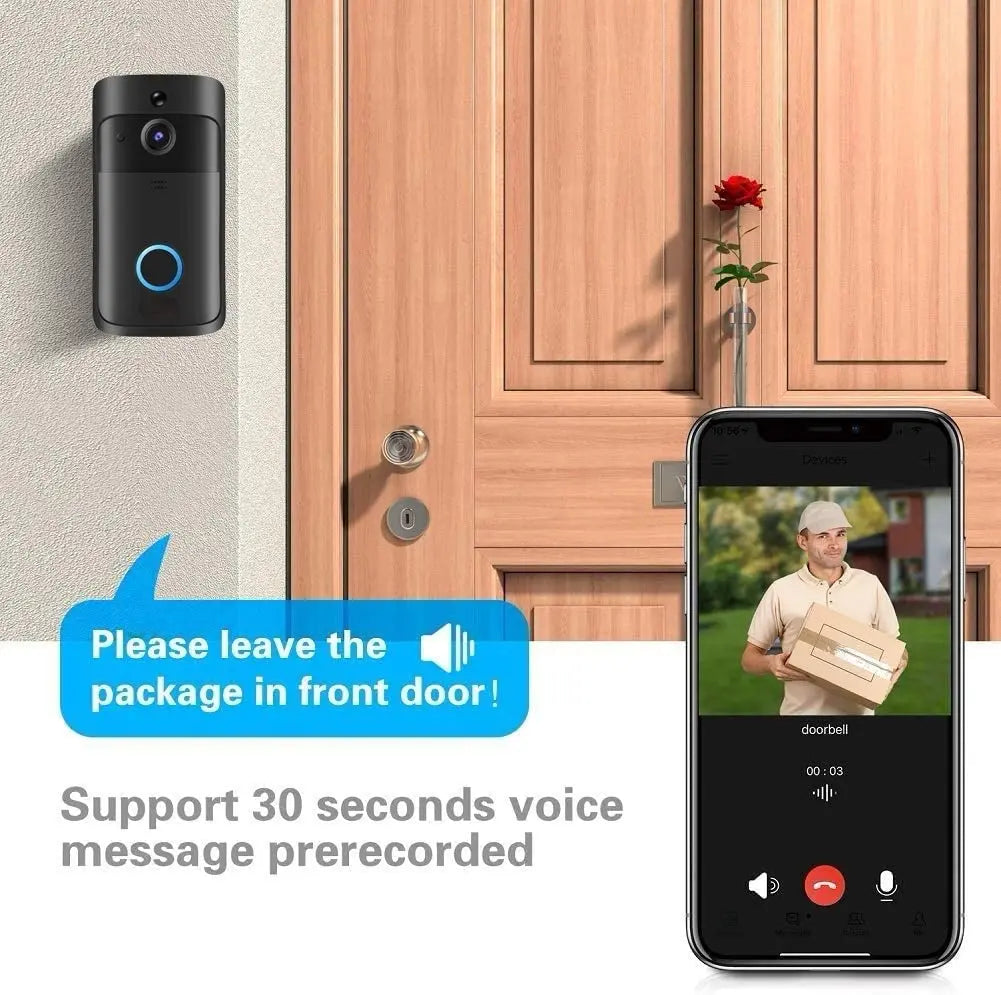 Video Doorbell Camera HD WiFi Doorbell
