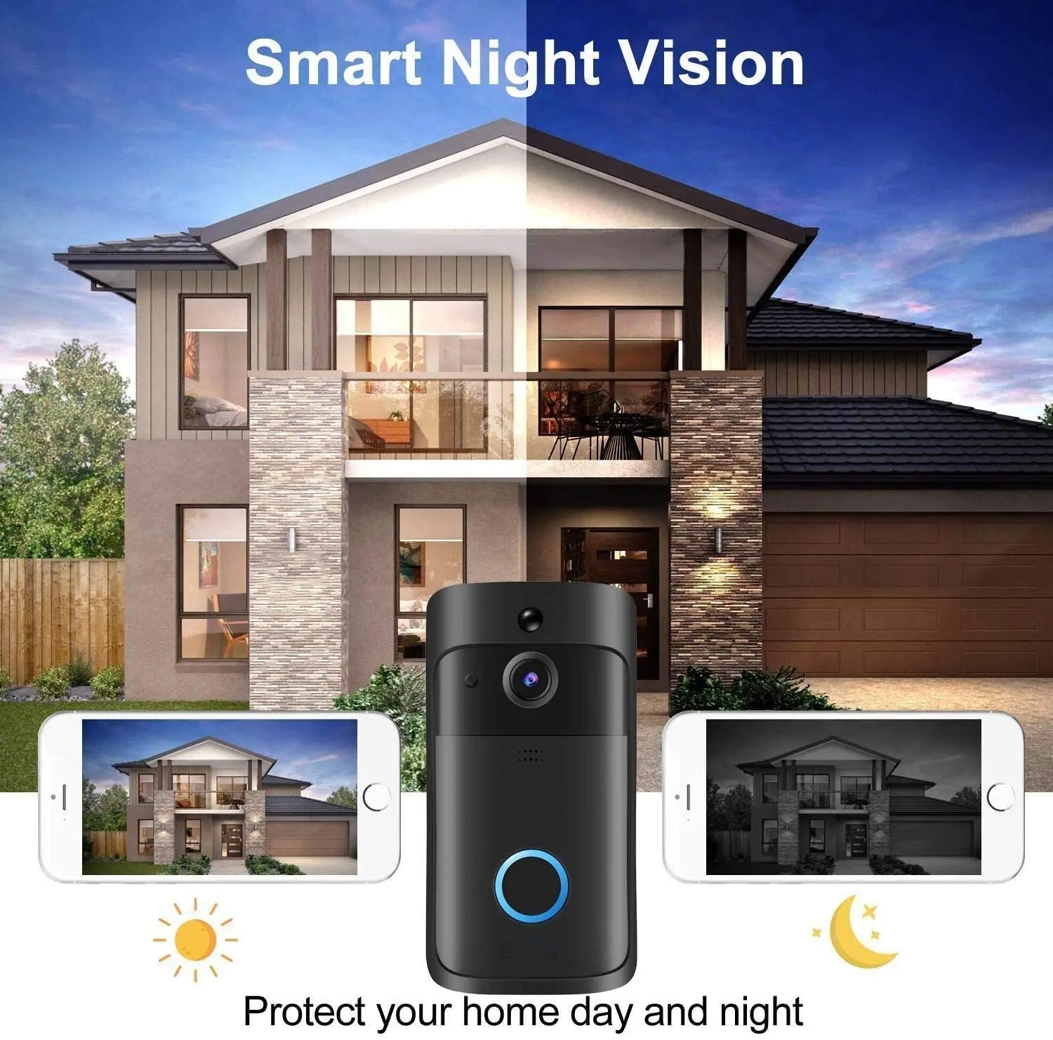 Video Doorbell Camera HD WiFi Doorbell