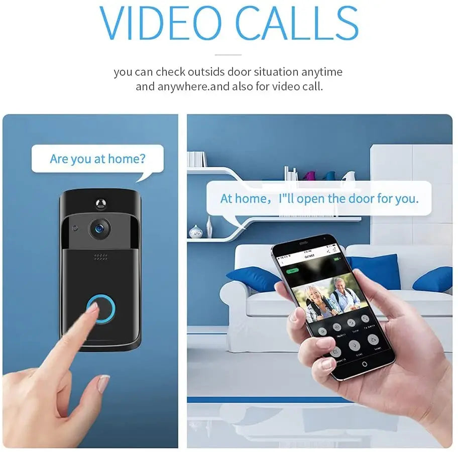 Video Doorbell Camera HD WiFi Doorbell