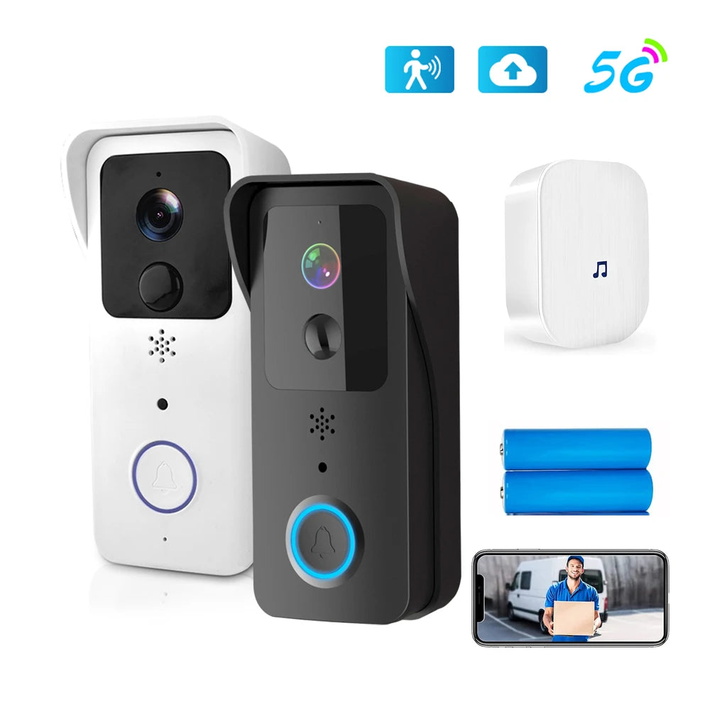 Video Doorbell 5G 2.4G WiFi 1080P