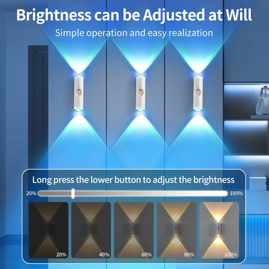 Motion Sensor Night Light 7 Color