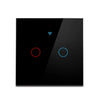 Wifi Smart Light Switch EU 1/2/3Gang Touch Light Switch No Neutral Wire Wall Light Switches Works with Tuya Smart Life App Alexa