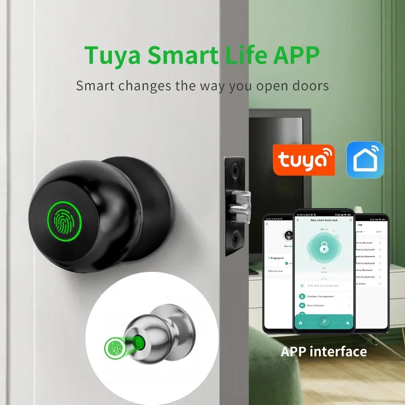 Remote Control Keyless Unlock Fingerprint Electronic Lock