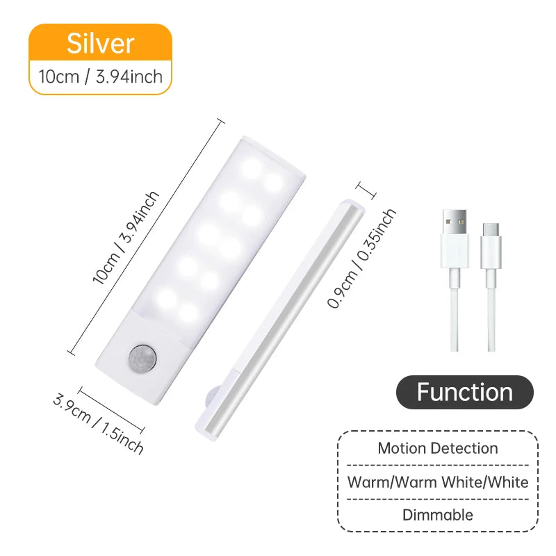 Motion Sensor Light Wireless LED Night