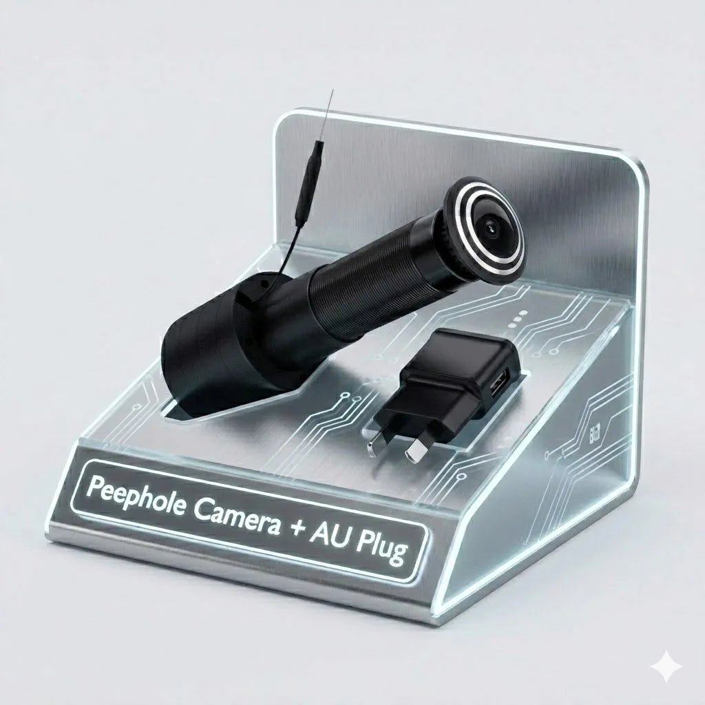 3MP 2K  WiFi Video Door Viewer Peephole Camera, 170° WideAngle