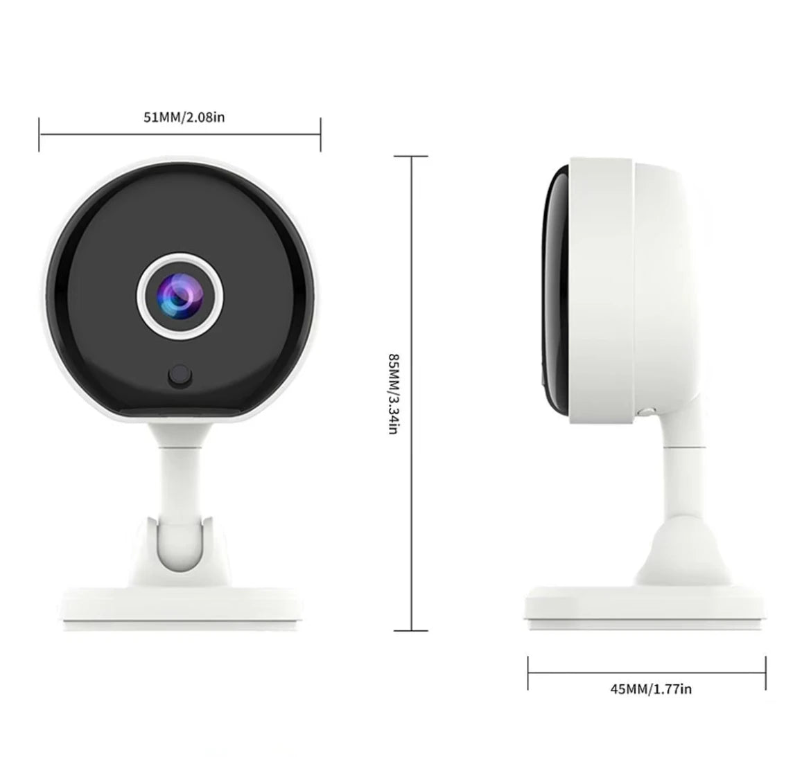 High-quality appearance-level  surveillance camera, indoor security camera, Wi-Fi surveillance camera with motion detect