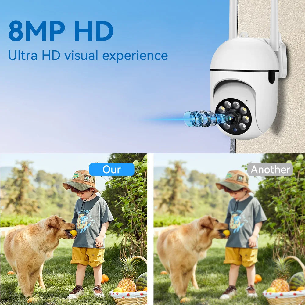 8MP HD Outdoor Security Camera