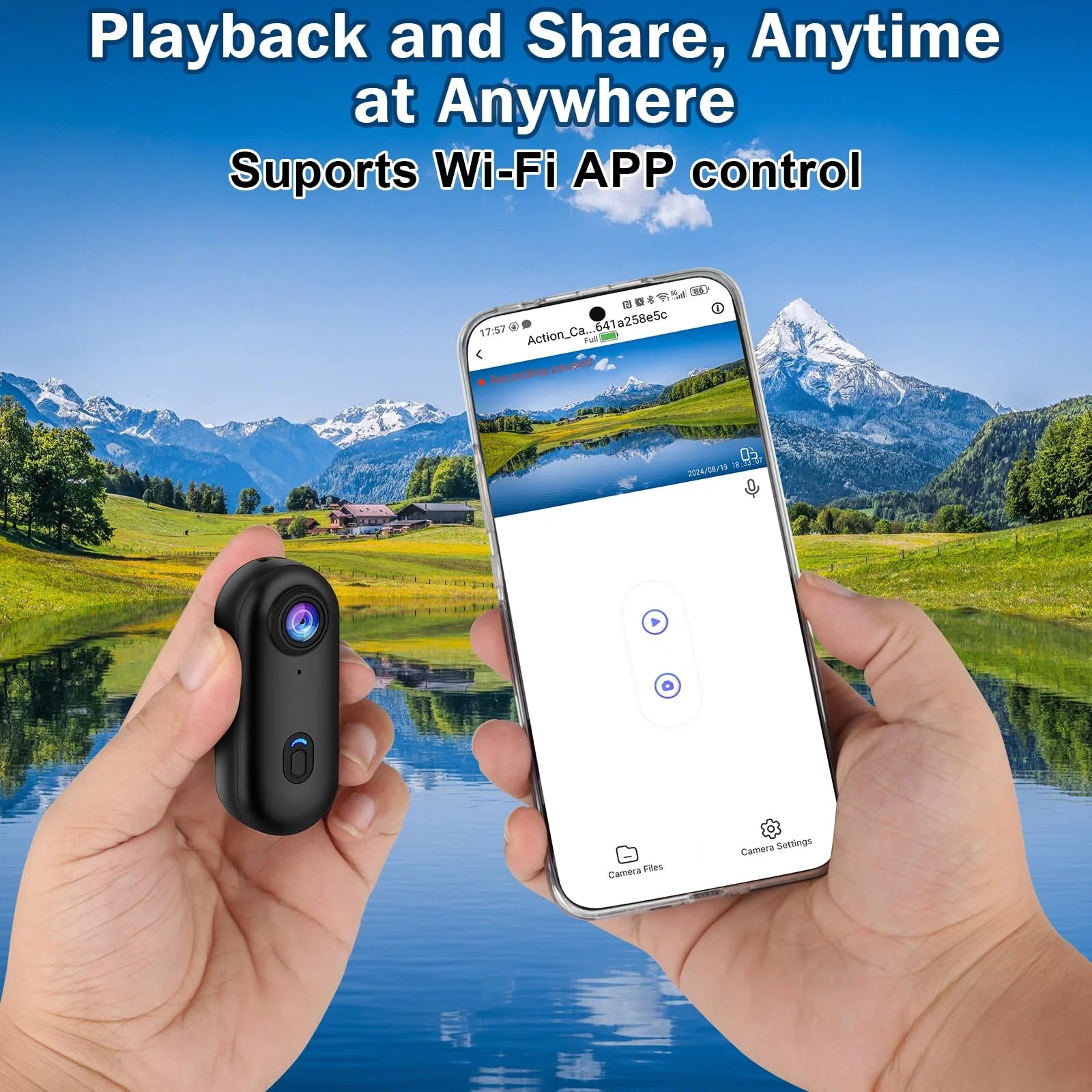 4K Outdoor Sports Camera