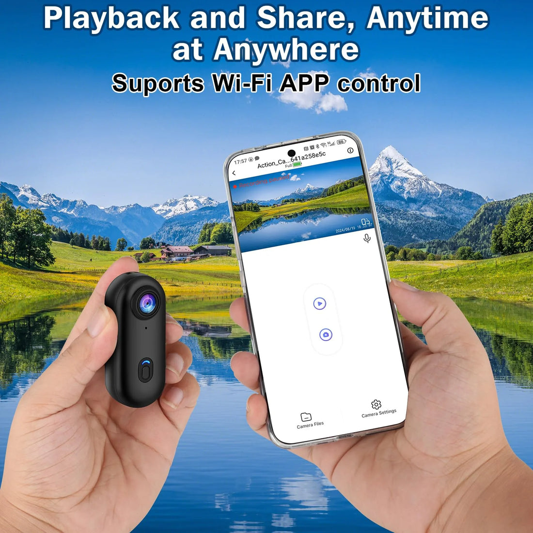 4K Outdoor Sports Camera
