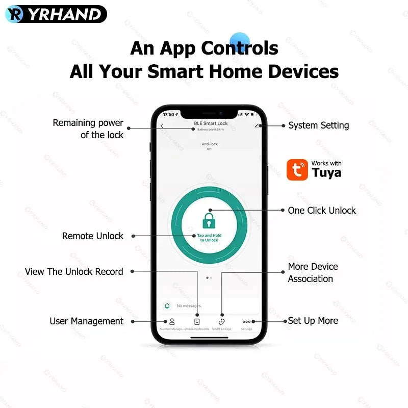 TTlock Smartkey Lock Box Home Key Wireless