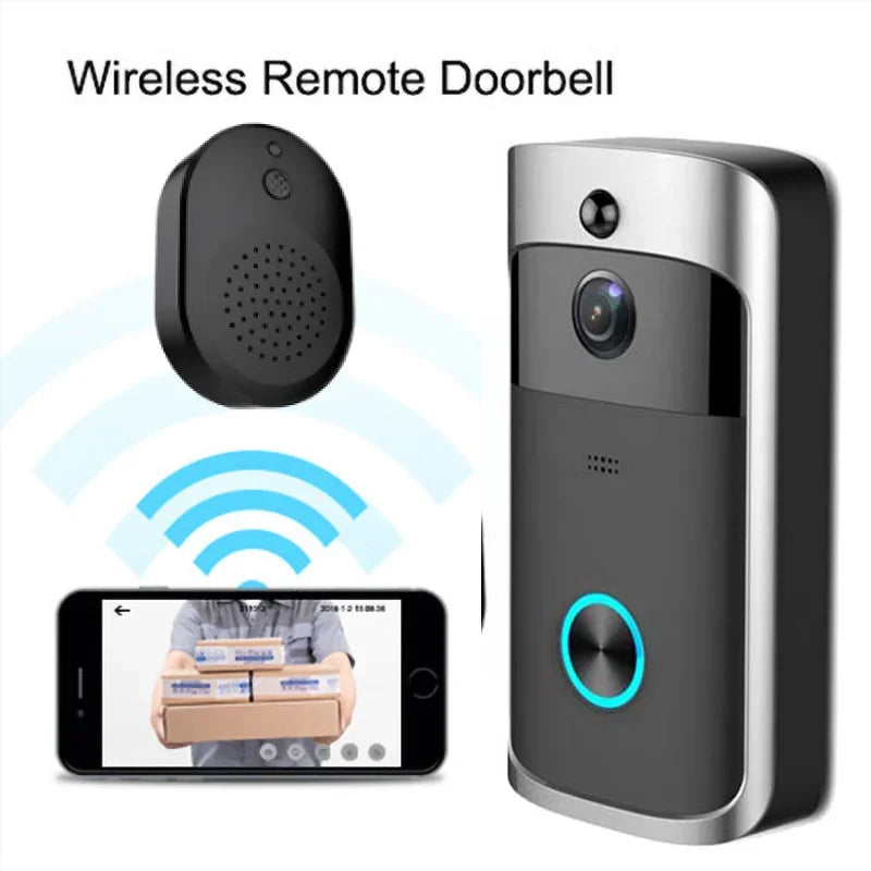Video Doorbell Camera HD IR Alarm WiFi Doorbell