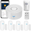 Tuya Wifi Smart Home Alarm System 433mhz Burglar Security Alarm Siren Smart Life App Control Wireless Home Alarm Kits
