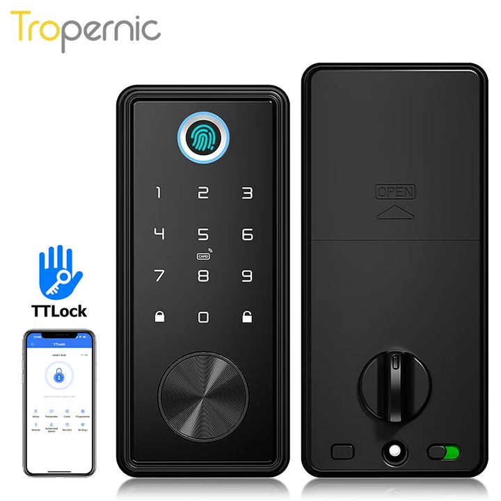 Smart Deadbolt Locks for Front Door Alexa WiFi