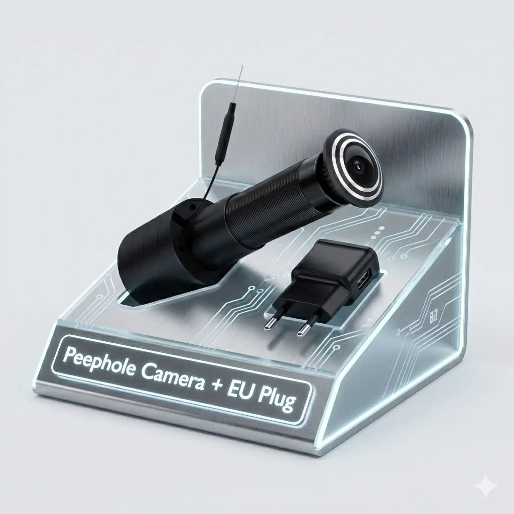 3MP 2K  WiFi Video Door Viewer Peephole Camera, 170° WideAngle