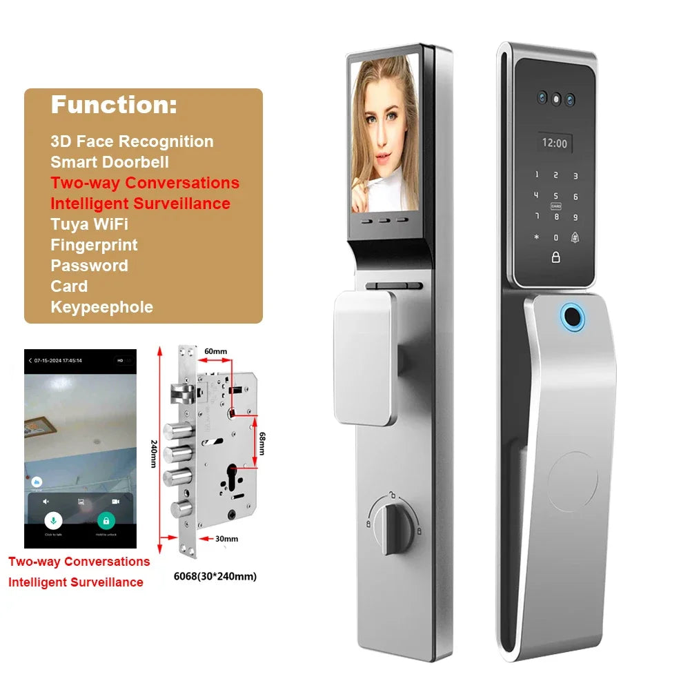Smart Home Door WiFi NFC Digital Lock