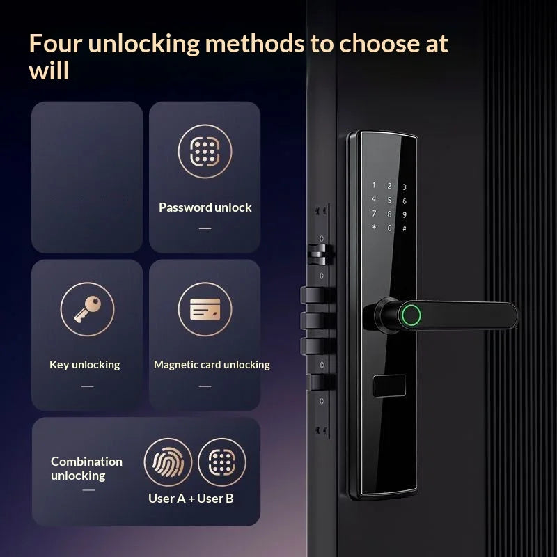 Smart Door Lock No Fingerprint