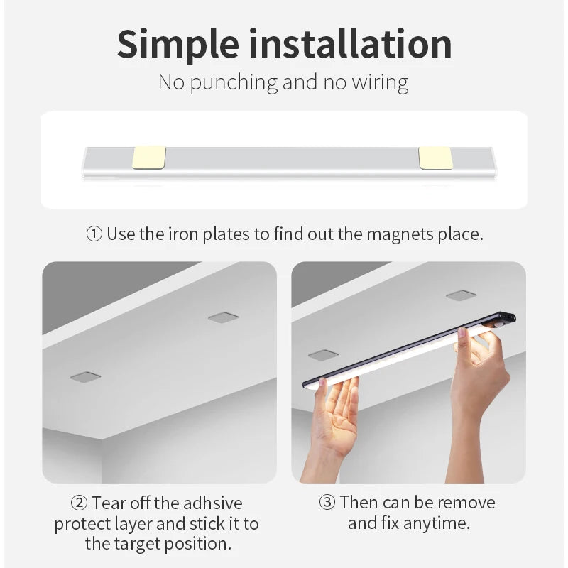 Motion Sensor Light Wireless LED Night