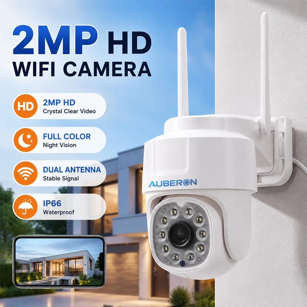 2MP HD Outdoor WiFi Camera