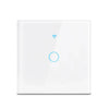 Wifi Smart Light Switch EU 1/2/3Gang Touch Light Switch No Neutral Wire Wall Light Switches Works with Tuya Smart Life App Alexa