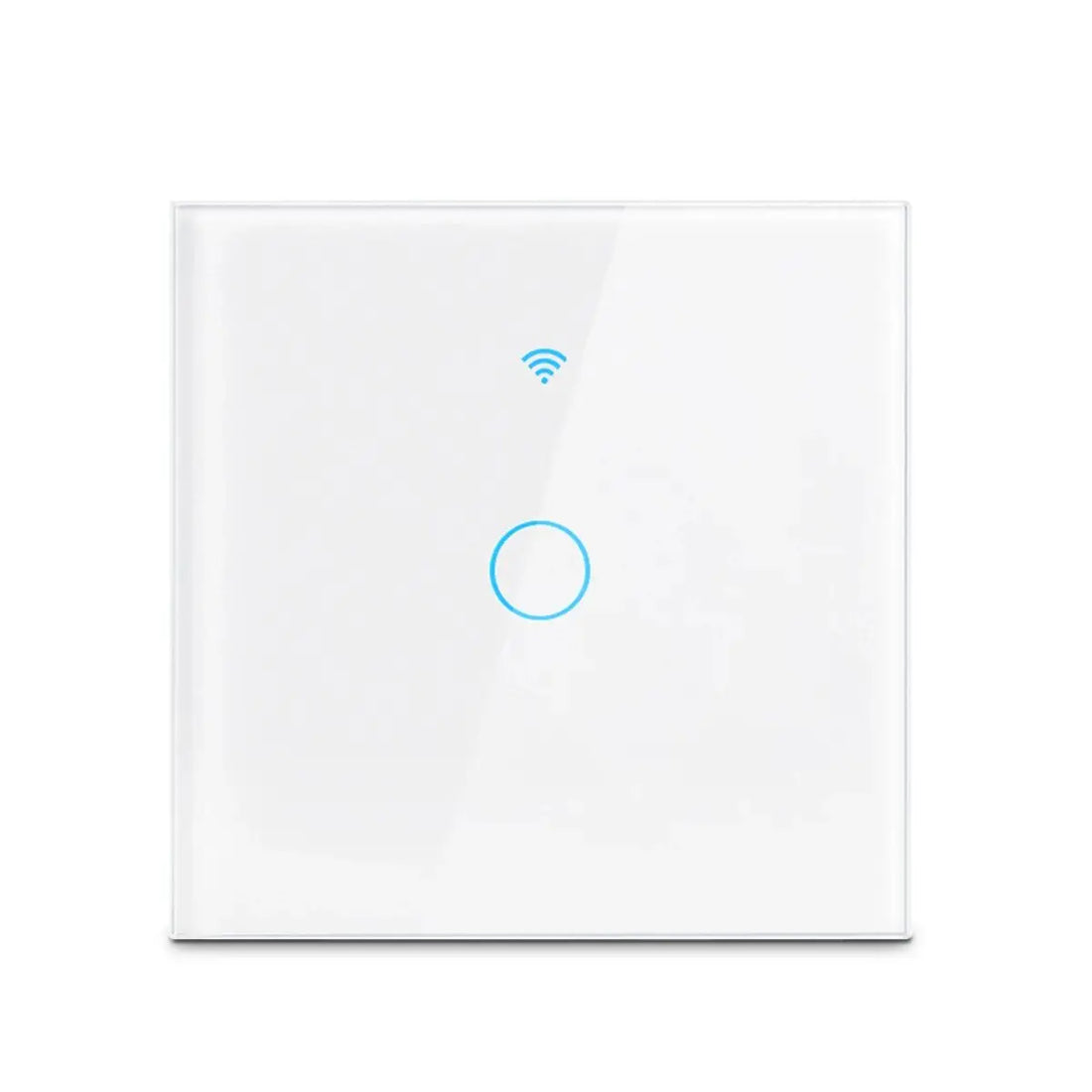 Wifi Smart Light Switch EU 1/2/3Gang Touch Light Switch No Neutral Wire Wall Light Switches Works with Tuya Smart Life App Alexa
