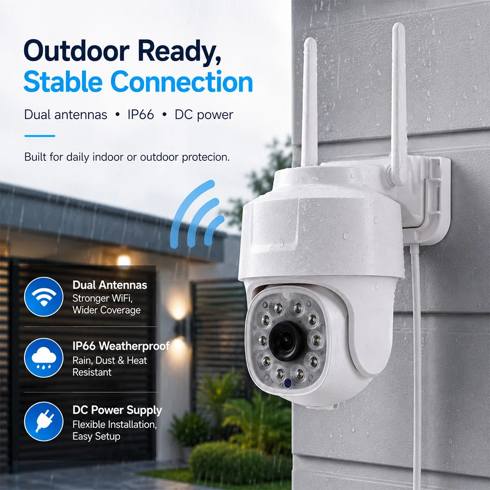 2MP HD Outdoor WiFi Camera