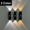 Smart Sensor Wall Light USB Rechargeable Motion Sensor Night Light LED Magnetic Spotlight for Bedroom Hallway Stairs
