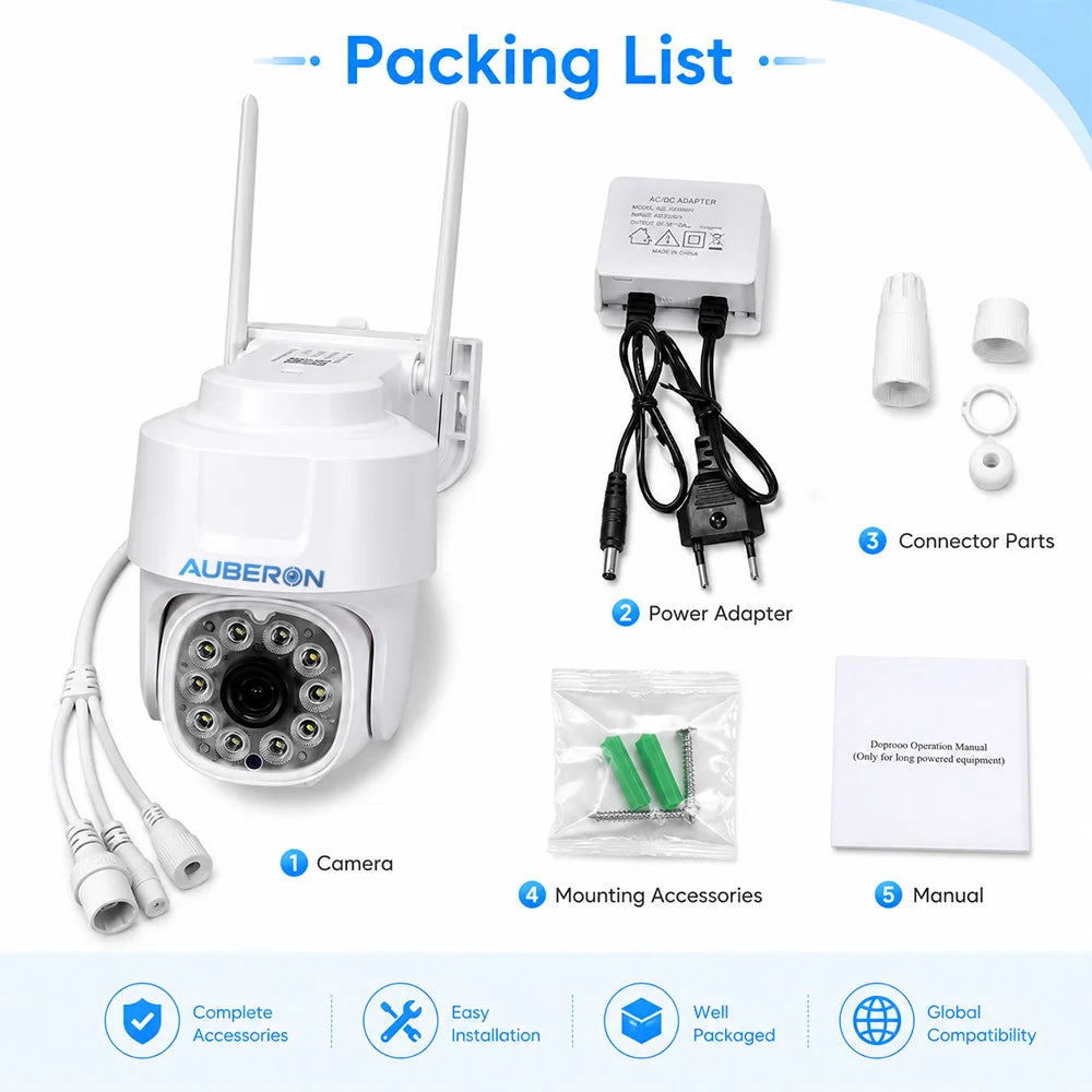 2MP HD Outdoor WiFi Camera