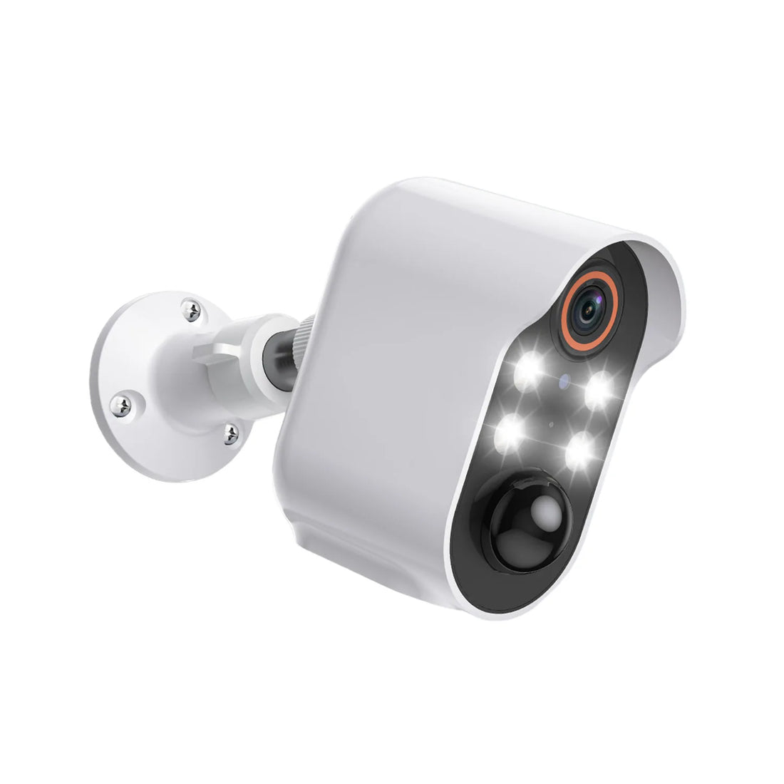 Bull Solar Powered Security Camera Hd Two Way Audio Wireless Outdoor Home Surveillance Waterproof Night Vision Motion Detection