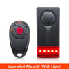 Awapow Wireless Vibration Bike Alarm With Remote Control Anti-Theft Door And Window Alarm 110dB Loud Home Bicycle Security