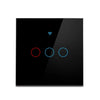 Wifi Smart Light Switch EU 1/2/3Gang Touch Light Switch No Neutral Wire Wall Light Switches Works with Tuya Smart Life App Alexa