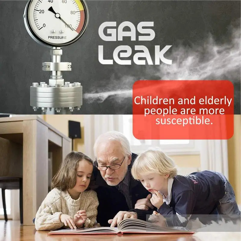 12V Gas Detector Sensor Alarm Propane Butan e LPG Natural Motor Natural Gas LN G Leakage Alarm Trailer RV Leak Detector Alarm