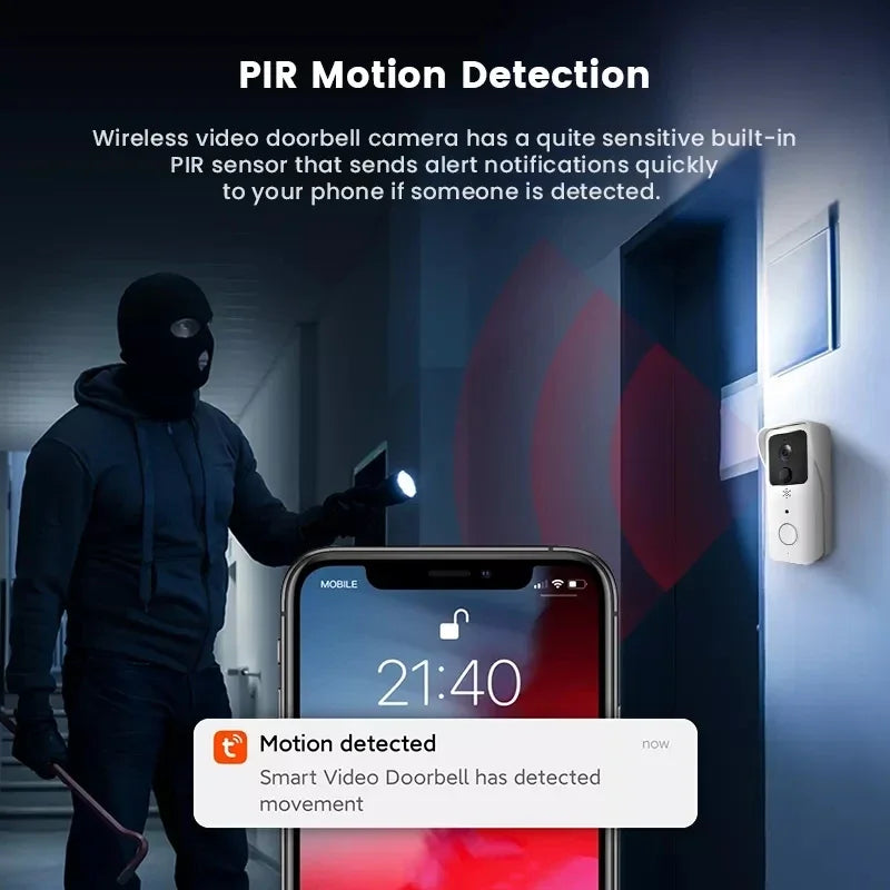 Video Doorbell 5G 2.4G WiFi 1080P