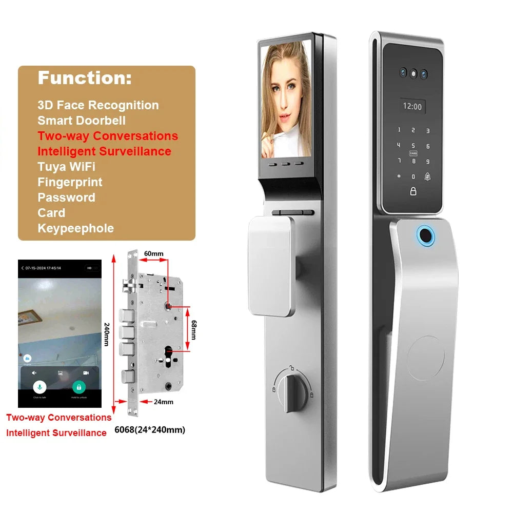 Smart Home Door WiFi NFC Digital Lock