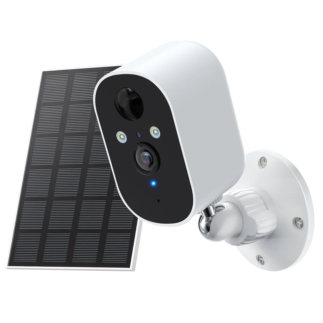 Wireless Solar Camera WiFi Outdoor 1080P Solar Battery Powered Security Camera Waterproof Night Vision PIR Human Detection