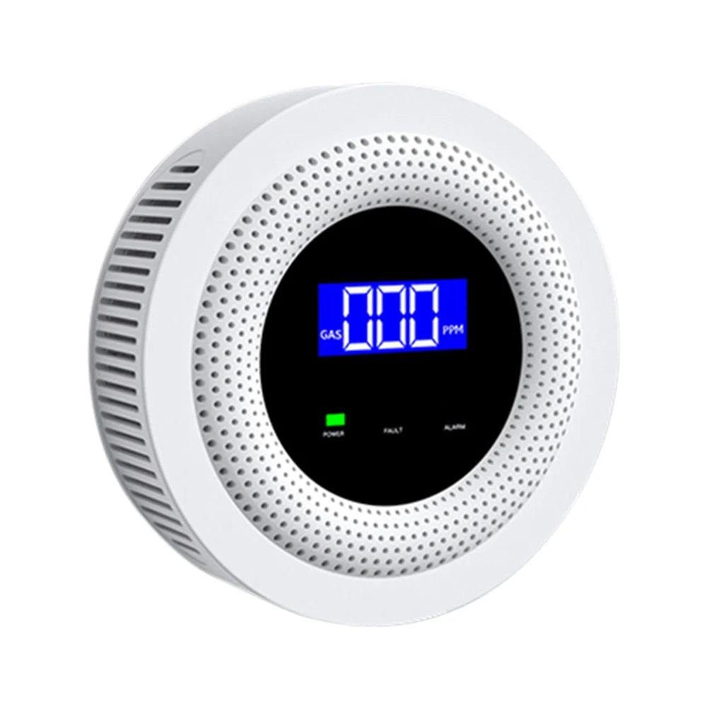 Gas Leak Sensor Digital Display Natural Gas Sniffer APP Remote Control WiFi Natural Gas Detector for LPG Gas Biogas Methane