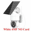 Solar Powered PTZ Security Camera, 2MP WiFi IP Camera with PIR 9m Trigger, 4600mAh Battery Two-Way Audio IP65 Outdoor