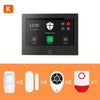 Staniot 7 inch Home Alarm System Wireless WiFi 4G Tuya Smart Security Protection Kit Built-in 115dB Louder Siren 5000mAh Battery