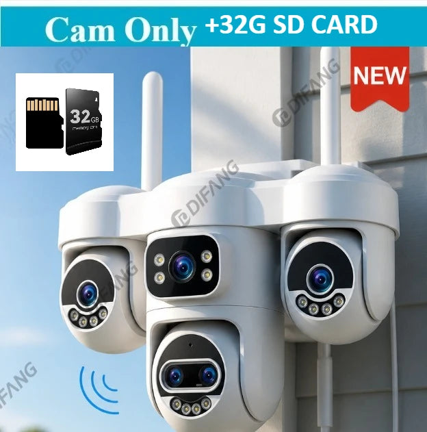 2.4G/5G WiFi Outdoor CCTV Camera