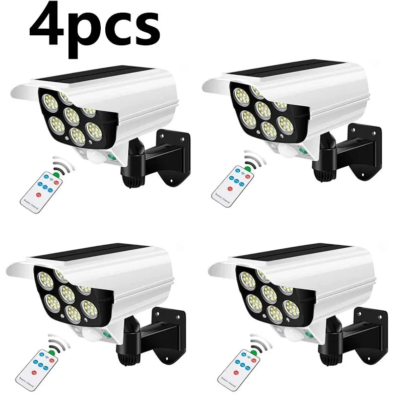 Solar Street Lights Outdoor Waterproof Security Motion Sensor LED Lamp with 3 Lighting Mode Solar Lights for Garden Path Decor