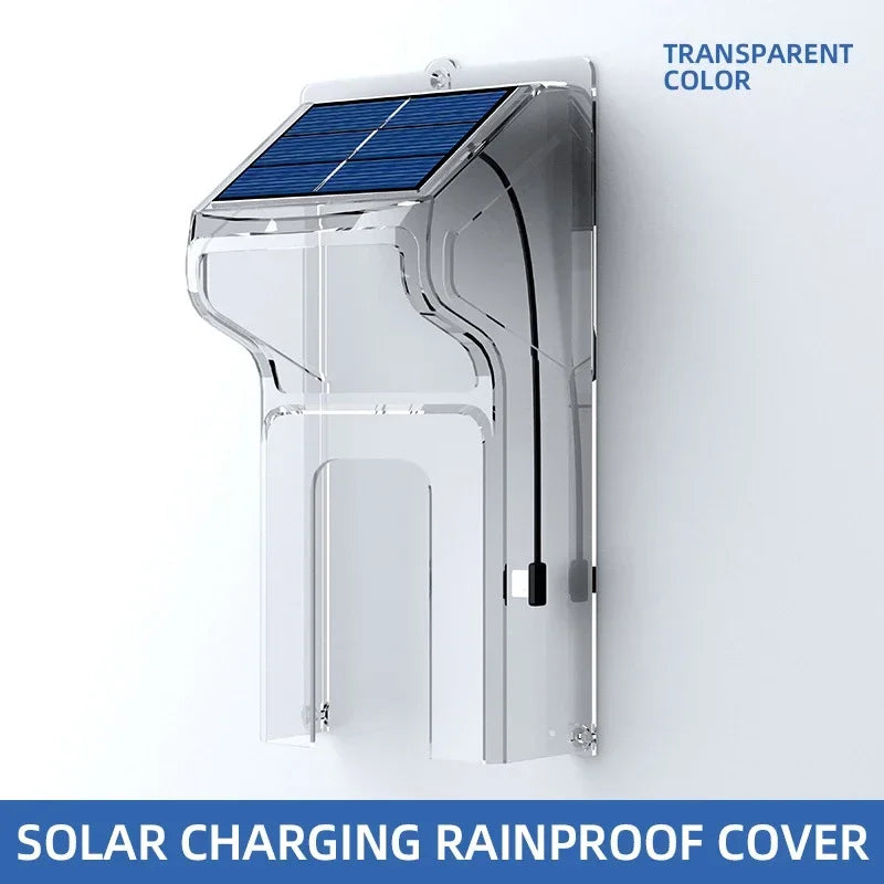 Outdoor Wireless Doorbell with Solar Cover Camera