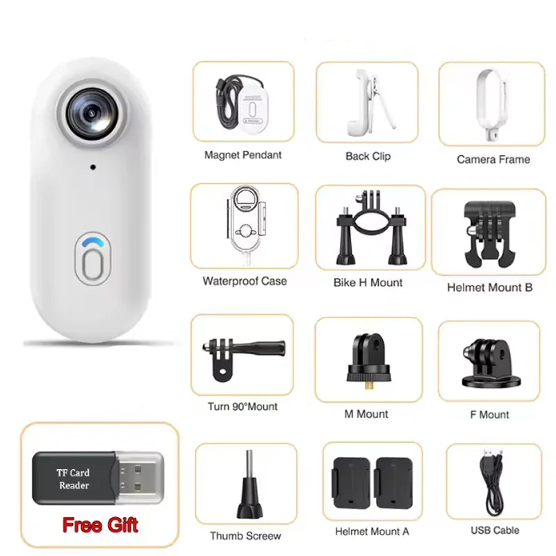 4K Outdoor Sports Camera 1080P Mini Camera