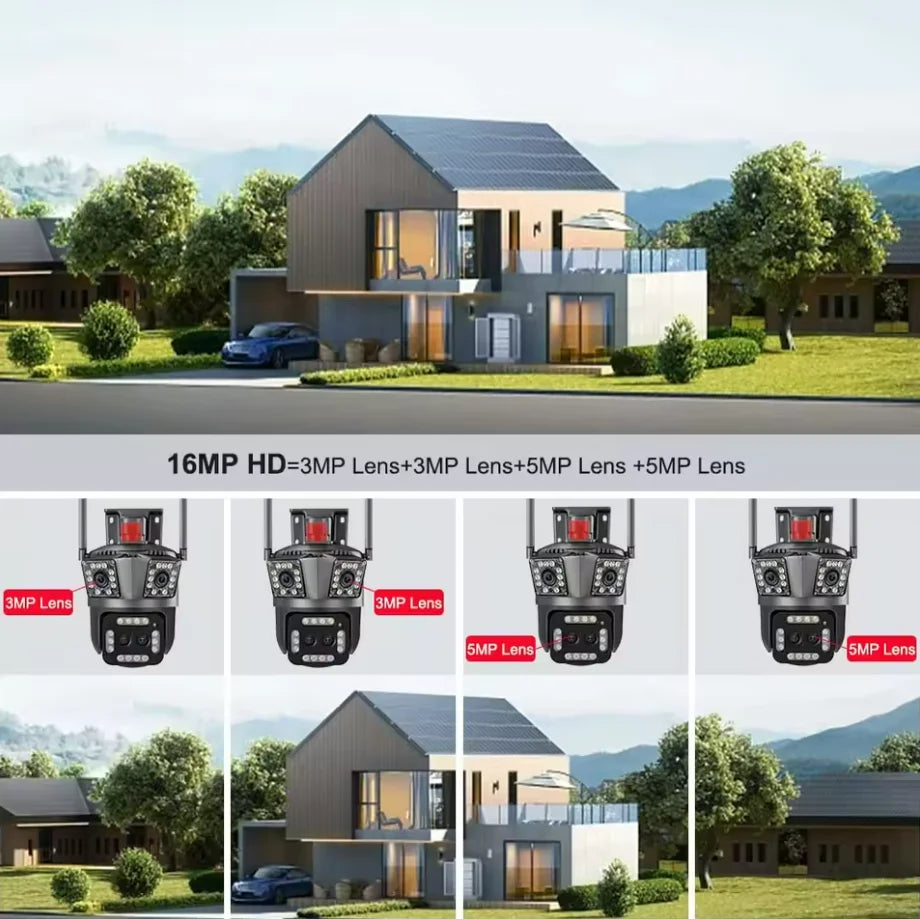 8K 12MP Outdoor WiFi Camera