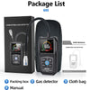 Gas Leak Detector Analyzer Methane Flammable 50000 PPM 100% LEL Combustible Natural Tester LCD Screen Sound and Light Alarm