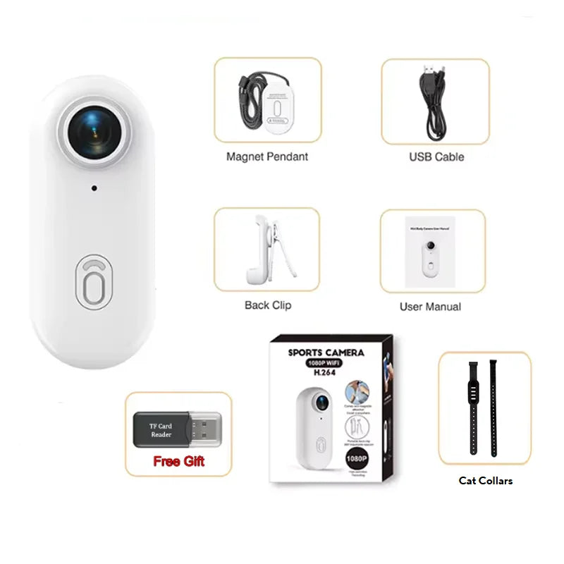 4K Outdoor Sports Camera 1080P Mini Camera