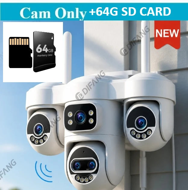 2.4G/5G WiFi Outdoor CCTV Camera
