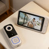 Wireless Doorbell Camera with Monitor Smart Video Doorbell 2-Way Audio Infrared Night Vision No WiFi Connection No APP Required