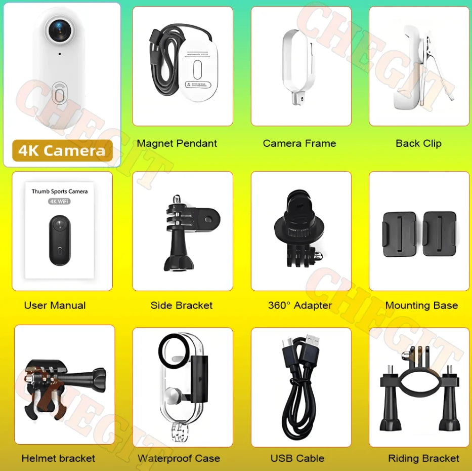 4K FHD 1080P Outdoor Sports Camera