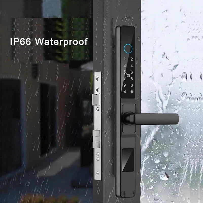 Slim 3.5cm Waterproof Aluminum Smart Door Lock
