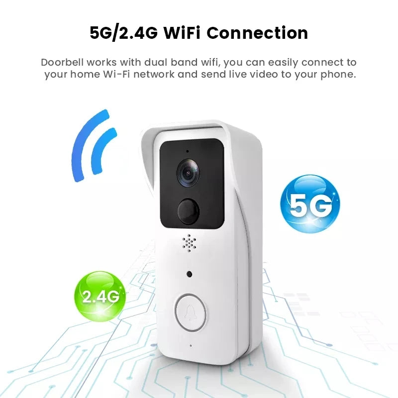 Video Doorbell 5G 2.4G WiFi 1080P