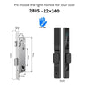 Slim 3.5cm Waterproof Aluminum Smart Door Lock